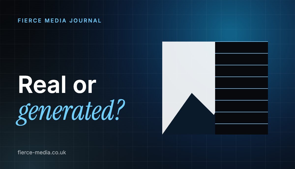 Real Or Generated? Using AI Images And Video Without Losing Trust