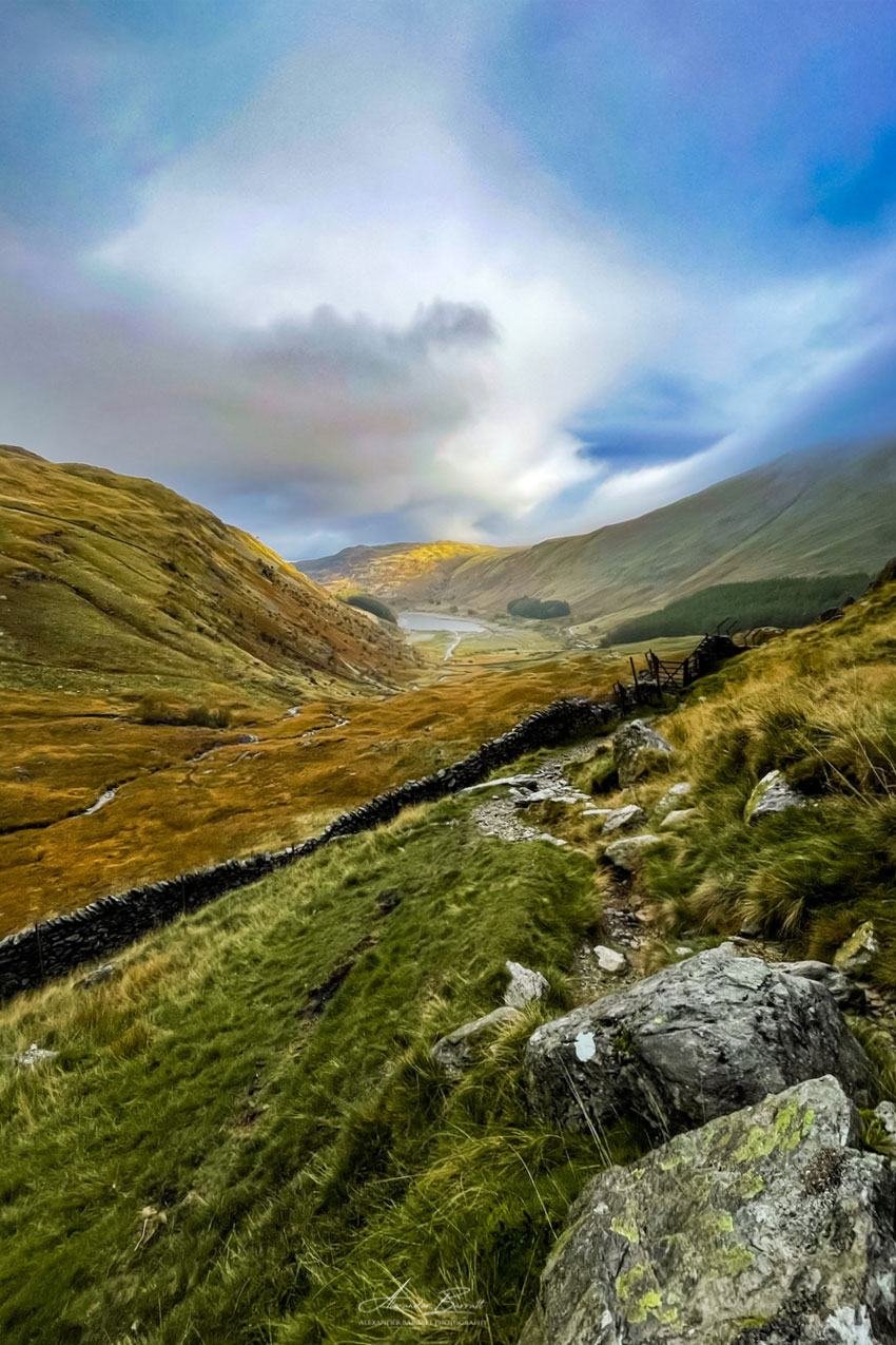 Mardale Head and the valley beyond